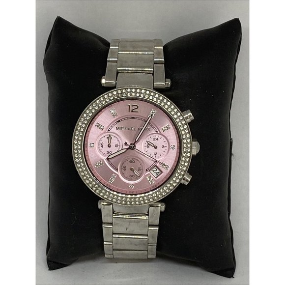 Michael Kors MK6105 Women's Stainless Steel Analog - Picture 1 of 12